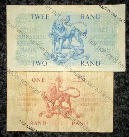 REPLACEMENT NOTE SET G RISSIK R2  Y2 & R1  Z2  FIRST ISSUE E/A 1961 (1 BID TAKES ALL)