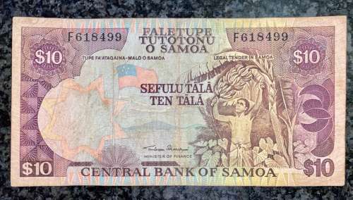 SAMOA $10 TALA 2002