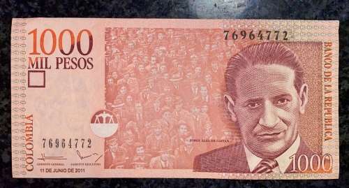 COLOMBIA 1000 PESOS 2011