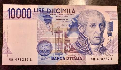 ITALY 10,000 LIRE 1984