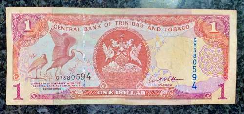 TRINIDAD AND TOBAGO 1 DOLLAR 2006