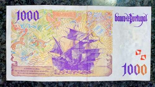 PORTUGAL 1000  ESCUDOS 1995