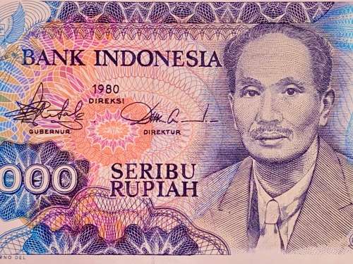INDONESIA 1000 RUPIAH 1980 EF+