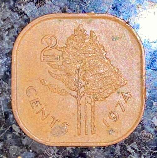 SWAZILAND 2 CENT  1974