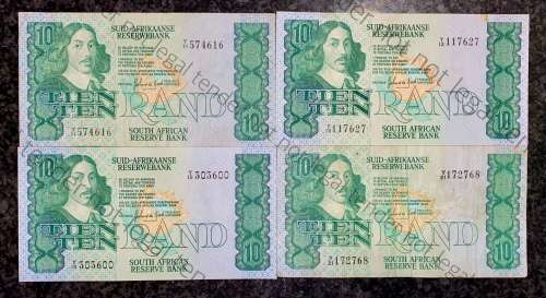 REPLACEMENT NOTE SET GPC DE KOCK R10 - Y11 - Y13 - Y15 & Y21 A/E 2ND ISSUE 1982 (1 BID TAKES ALL)