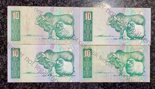 REPLACEMENT NOTE SET GPC DE KOCK R10 - Y11 - Y13 - Y15 & Y21 A/E 2ND ISSUE 1982 (1 BID TAKES ALL)