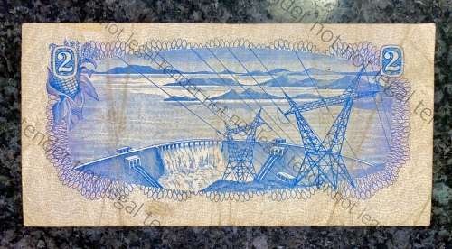 REPLACEMENT NOTE TW DE JONGH R2 --Y4...1976,,, 3RD ISSUE AFR/ENG