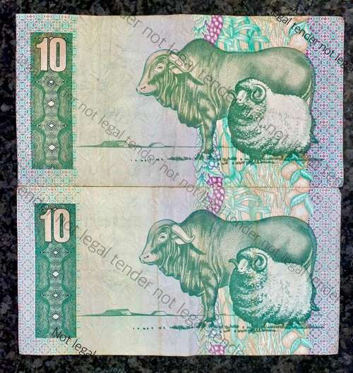 GPC DE KOCK R10 INTERESTING SERIAL NUMBERS(1 BID TAKES ALL)