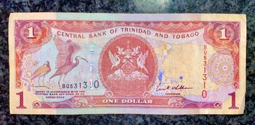 TRINIDAD AND TOBAGO 1 DOLLAR 2002