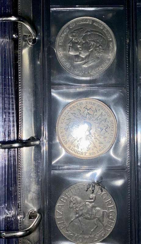 GREAT BRITAIN COLLECTION 1971-2015 NO DOUBLE`S - POUNDS INCL WHERE APPLICABLE IN BRAND NEW FOLDER