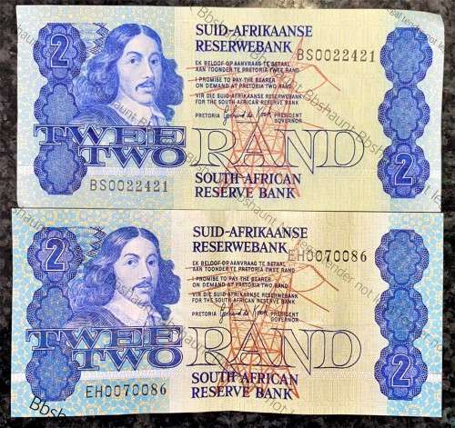 GPC DE KOCK R2 LOW NUMBER & TWO DIFFERNT COLOUR--1980s--(1 BID TAKES ALL)