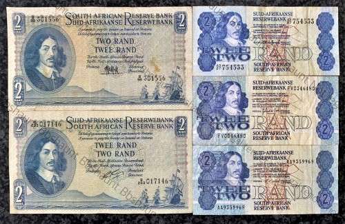 SET OF R2 NOTES ALL GOVERNORS FROM 1961 TO 1990(1 BID TAKES ALL)
