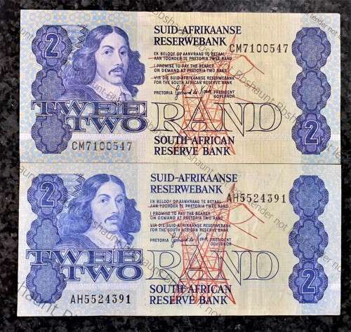 GPC DE KOCK R2 TWO DIFFERNT COLOURS LIGHTER & DARKER --1980s--(1 BID TAKES ALL)