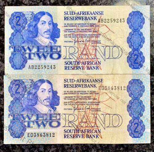 GPC DE KOCK R2 TWO DIFFERNT COLOURS LIGHTER & DARKER --1980s--(1 BID TAKES ALL)