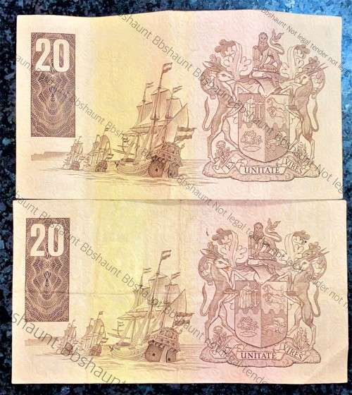 TW DE JONGH R20 - D1 & D3 -- 4TH ISSUE -- 1978  E/A(1 BID TAKES ALL)