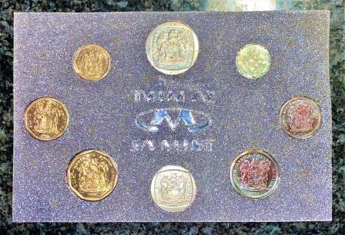 S A MINT UNCIRCULATED SET --1991 --  R2 TO 1 CENT -SEALED FROM SA MINT