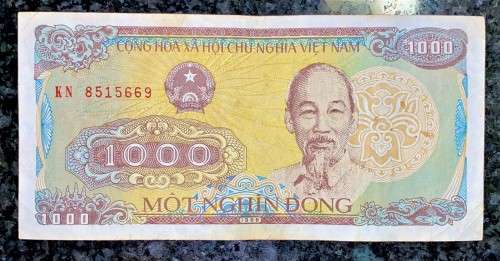 VIETNAM 1000 DONG 1988