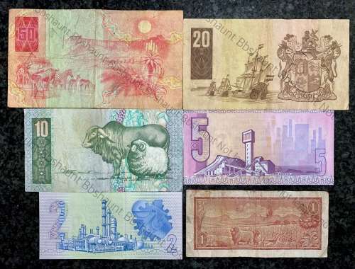 REPLACEMENT NOTES SET GPC DE KOCK R50XX TO R2WW -R5 IS STALS 1980-1990 (1 BID TAKES ALL)