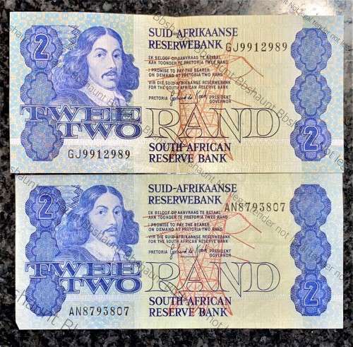 GPC DE KOCK R2 TWO DIFFERNT COLOURS LIGHTER & DARKER --1980s--(1 BID TAKES ALL)