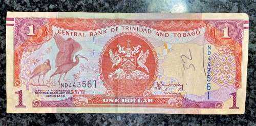 TRINIDAD AND TOBAGO 1 DOLLAR 2006