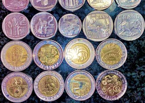 COMPLETE SET OF ALL SOUTH AFRICAN COMMEMORATIVE COINS 1994 TO 2021 - 50 CENT TO R5 GOOD CONDITION