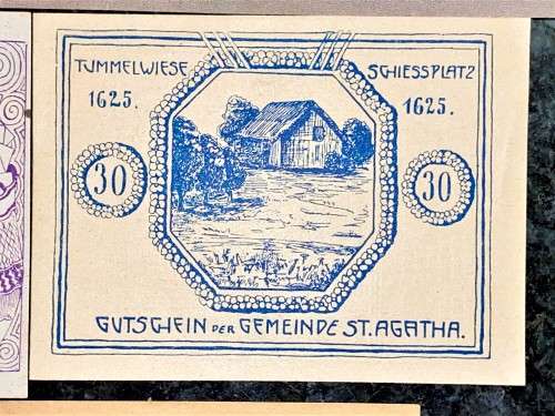 AUSTRIA SET 1000 KRONEN-STAMPED DEUTSCHES REICH-1902 BIG NOTE TO 10 HELLER 1920 SMALL NOTES