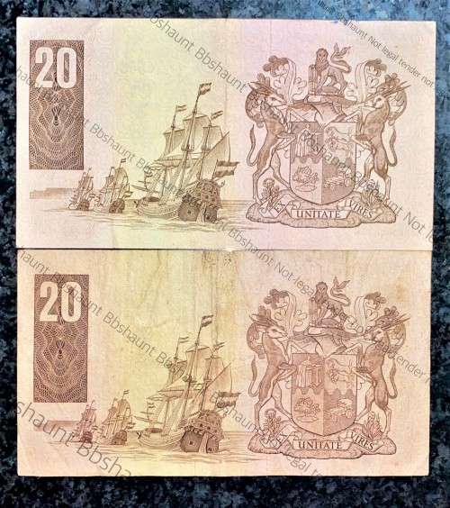 REPLACEMENT NOTES GPC DE KOCK R20 - Z62 & Z63 - THIRD ISSUE 1984 (1 BID TAKES ALL)