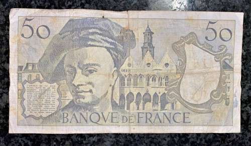 FRANCE 50 FRANCS 1985
