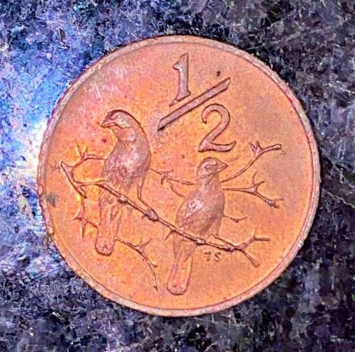 SOUTH AFRICA 1/2 CENT 1970