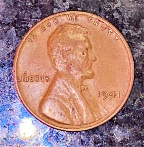U S A WHEAT PENNY 1 CENT 1941 WW2