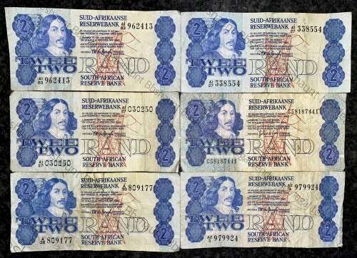 TW DE JONGH R2  -- 4TH ISSUE -- 1978  A/E (1 BID TAKES ALL 6 NOTES)