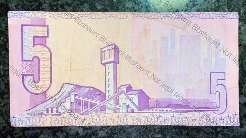 REPLACEMENT NOTES GPC DE KOCK R5 - X6 SECOND ISSUE 1981