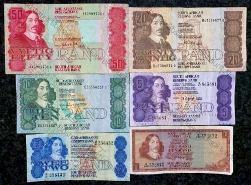 SET OF VARIOUS GOVERNORS & DECIMALS R50AA TO R1 --R2A  ( 1 BID TAKES ALL)