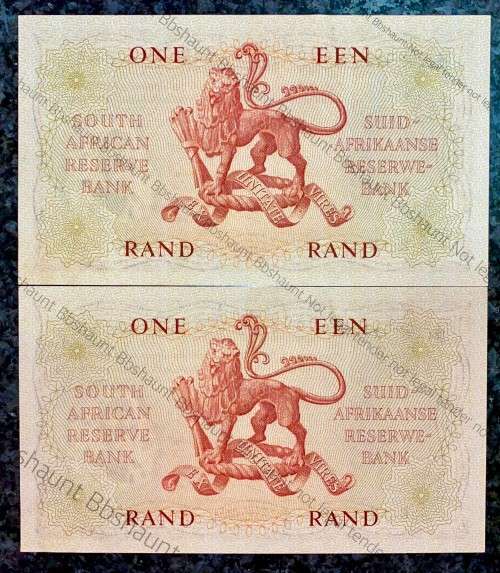 G.RISSIK R1 IN SEQ A124/ 192544-543 AUNC FIRST ISSUE 1962 E/A NOT EASY TO GET IN SEQ(1BID TAKES AL