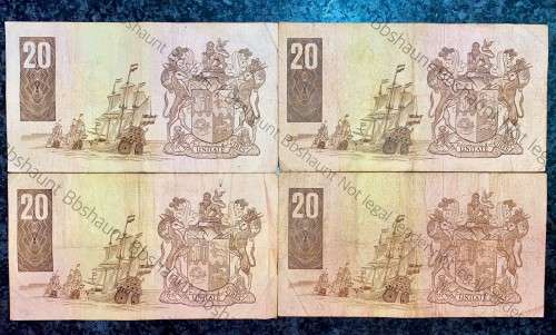 REPLACEMENT NOTES GPC DE KOCK R20 - Z30, Z32, Z33 & Z35 - THIRD ISSUE 1984 (1 BID TAKES ALL)