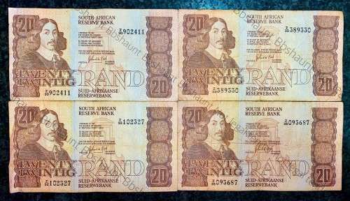 REPLACEMENT NOTES GPC DE KOCK R20 - Z30, Z32, Z33 & Z35 - THIRD ISSUE 1984 (1 BID TAKES ALL)