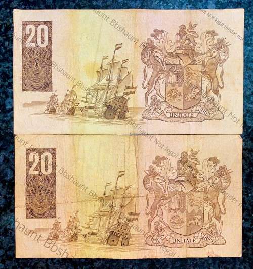 REPLACEMENT NOTES GPC DE KOCK R20 - Z37 & Z39 - THIRD ISSUE 1984 (1 BID TAKES ALL)