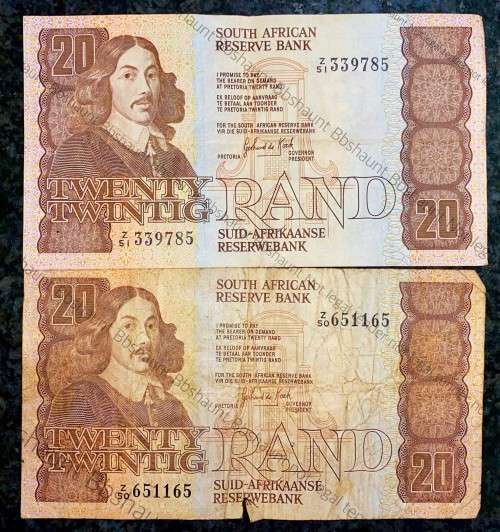 REPLACEMENT NOTES GPC DE KOCK R20 - Z50 & Z51 - THIRD ISSUE 1984 (1 BID TAKES ALL)