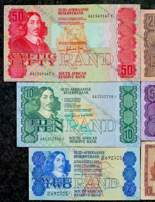 COMPLETE SET OF MOSTLY AA GPC DE KOCK R50AA TO R2A - 1980s(R1A TW DE JONGH)(1 BID TAKES ALL)