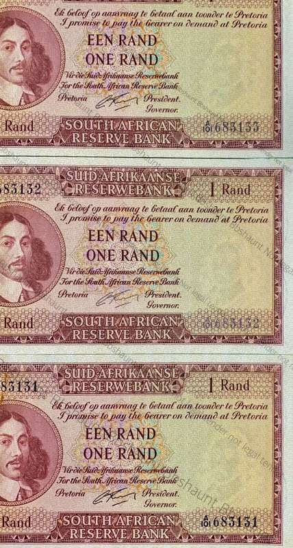 G.RISSIK R1 IN SEQ A101/ 683133-131 AUNC+ FIRST ISSUE 1962 E/A NOT EASY TO GET IN SEQ(1BID TAKES AL