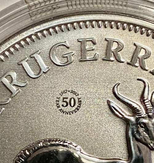 SOUTH AFRICA PREMIUM UNC SILVER KRUGERRAND -- 2017 -- 1OZ - SA MINT POUCH - COA - NEW UNTOUCHED