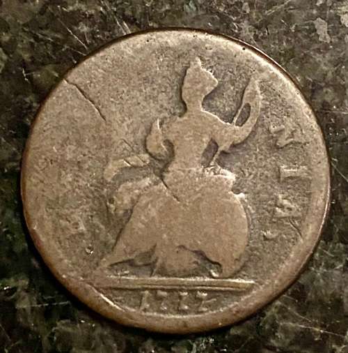 GREAT BRITAIN 1/2 PENNY 1717
