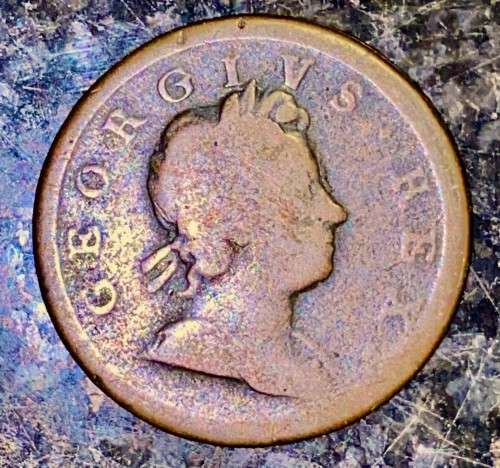 GREAT BRITAIN 1/2 PENNY 1717