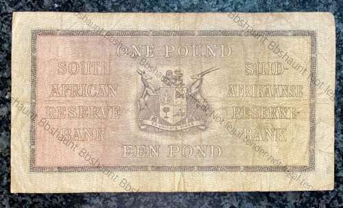 MH DE KOCK 1 POUND 1945 E/A 1ST ISSUE  A151