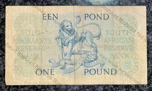 MH DE KOCK 1 POUND 1-4-1958 A/E 3RD ISSUE B326