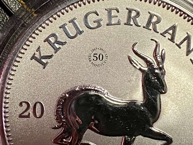 COMPLETE SET SOUTH AFRICA SILVER 1OZ KRUGERRAND COLLECTION - PREMIUM UNC 2017 POUCH & CERT TO 2023