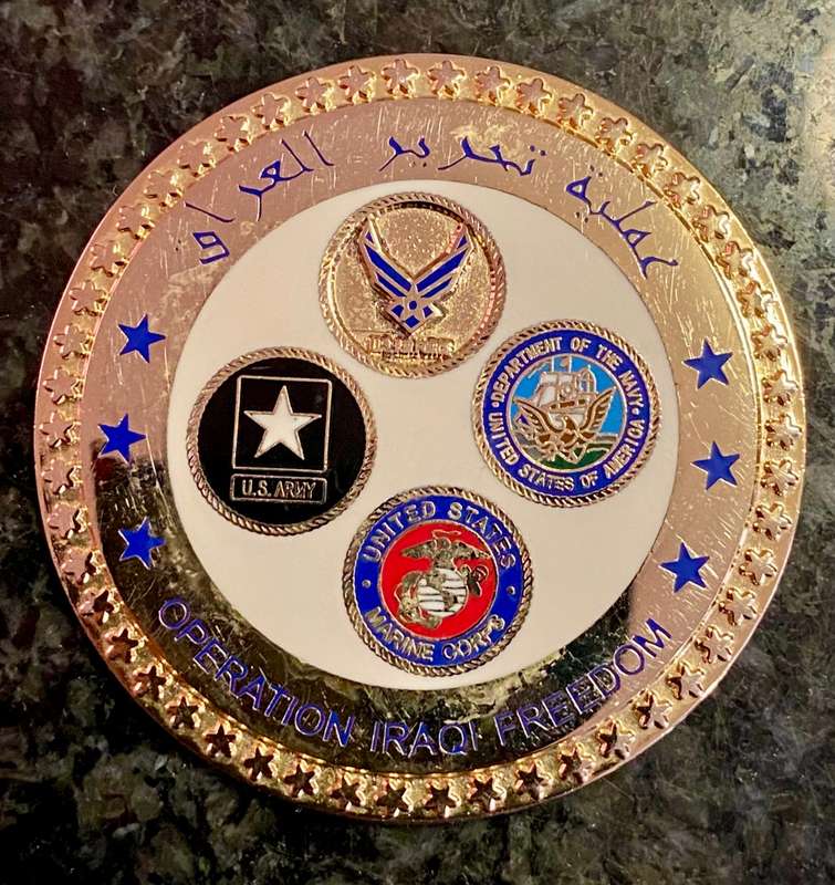 U S A - OPERATION IRAQ FREEDOM WITH RAISED EAGLES 2010