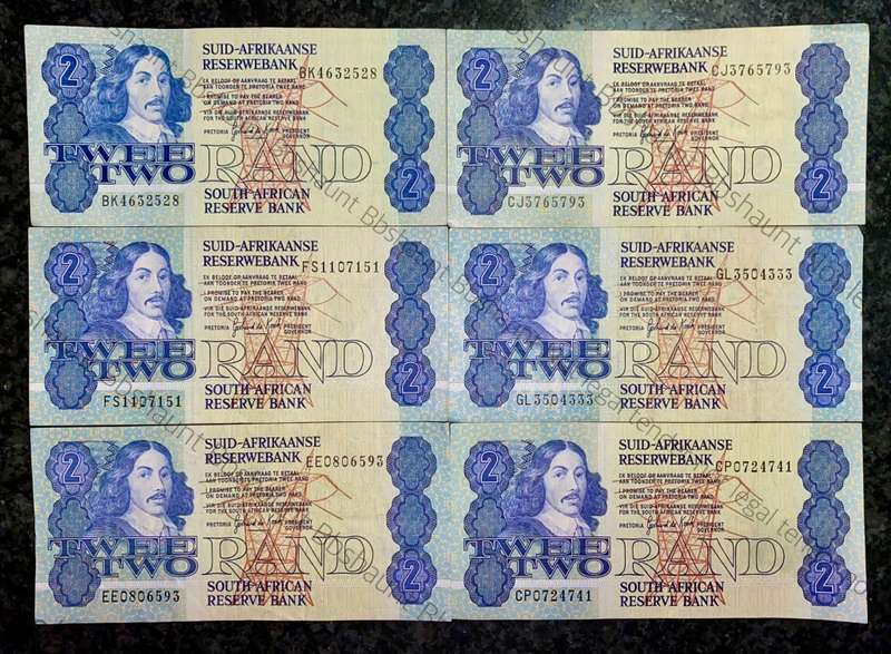 GPC DE KOCK R2 --1980s--(1 BID TAKES ALL 6 NOTES)
