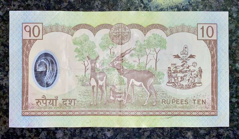 INDIA 10 RUPEE ND POLYMOR NOTE