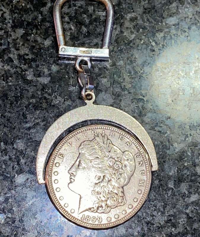 U S A SILVER 1 DOLLAR - MORGAN DOLLAR -  PHILADELPHIA MINT 1899